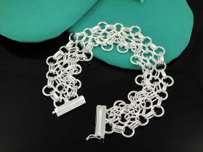 S925 Sterling Silver Bracelet, Brand B281