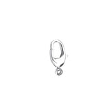 S925 Sterling Silver spring lobster buckle Necklace Bracelet connecting