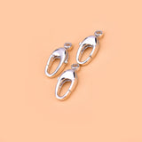 S925 Sterling Silver spring lobster buckle Necklace Bracelet connecting