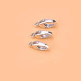 S925 Sterling Silver spring lobster buckle Necklace Bracelet connecting