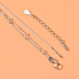S925 Cross Pearl Chain Nail Thread Bracelet DIY Jewelry Accessories