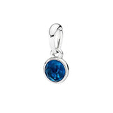 S925 December Birthstone Pendant DIY Beads For Women