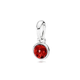 S925 December Birthstone Pendant DIY Beads For Women