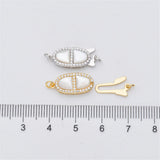 S925 Sterling Silver Pearl Necklace Ending Buckle Flower Shape DIY Accessories