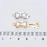 S925 Sterling Silver Pearl Necklace Ending Buckle DIY Accessory