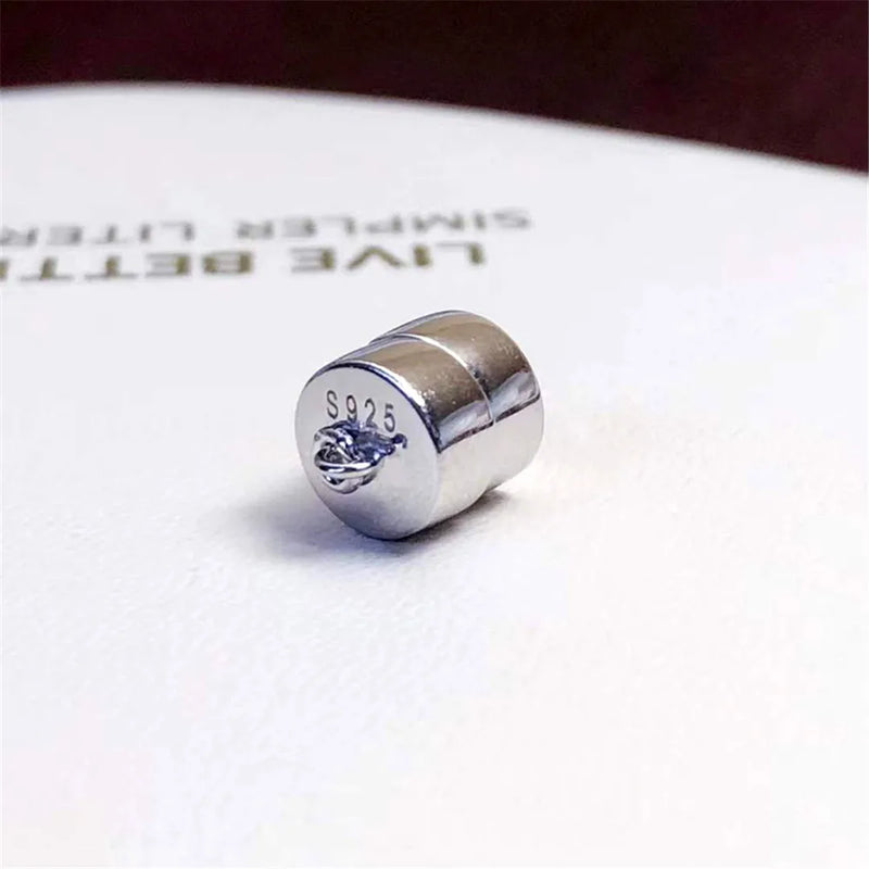S925 Silver Magnetic Buckle DIY Accessories