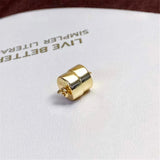 S925 Silver Magnetic Buckle Bracelet Necklace DIY Accessories