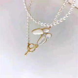 S925 Sterling Silver Fan Buckle DIY Chain Bracelet Necklace Accessory