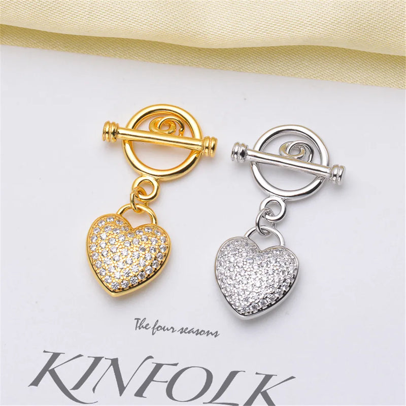 S925 Fan OT Buckle End DIY Chain Bracelet Necklace Accessory