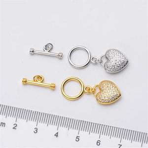 S925 Sterling Silver OT Buckle DIY Chain Bracelet Necklace Accessory