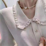 S925 Sterling Silver Fan Buckle DIY Chain Bracelet Necklace Accessory