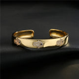 S925 Zircon Palm Bracelet - 18 Drops - Female