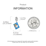 S925 Angel Fries Candy Bag Beads for Bracelets DIY Jewelry Sister Birthday