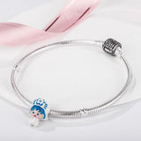 S925 Cartoon Cat Hat Female Beading Bracelet DIY Jewelry Birthday for Sisters