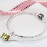 S925 Dog Fries Candy Bag Beads for Bracelets DIY Jewelry Sister Birthday