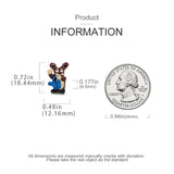 S925 Rabbit Beads for Bracelets, DIY Jewelry, Birthday Gift for Sisters