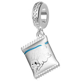 S925 Rabbit Fries Candy Bag Beads Bracelets DIY Jewelry