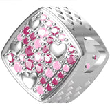 S925 Square Beads - Ideal for Bracelets and DIY Jewelry