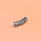S925 Pure Silver Xiangyun Hollow Pipe Bracelet DIY Beads Jewelry Accessories