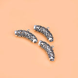 S925 Pure Silver Xiangyun Hollow Pipe Bracelet DIY Beads Jewelry Accessories