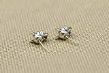 S925 Silver Skulls Punk Earrings