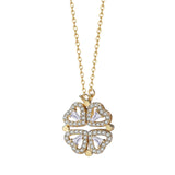 S925 Four-Leaf Clover Necklace Small Love Clavicle Chain Jewelry