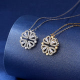 S925 Four-Leaf Clover Necklace Small Love Clavicle Chain Jewelry