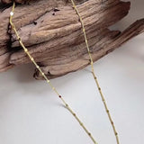 S925 Silver Thin Chain Body and Necklace Set