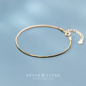 S925 Silver Bracelet Snake Bone Chain Jewelry