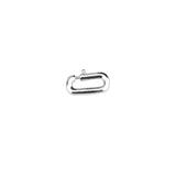 S925 Silver Square Button DIY Bracelet Accessories