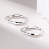 S925 Silver V-Shaped Earrings Ear Buckle Jewelry