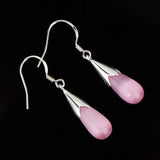 S925 Silver Embroidered Retro Ball Earrings
