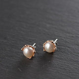 S925 Silver Pearl Earrings for Women