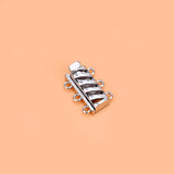 S925 Silver Insert Buckle Circle End Buckle DIY Manual Accessories