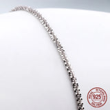 S925 Silver Necklace for Women - High-End Sterling Silver Chain Jewelry
