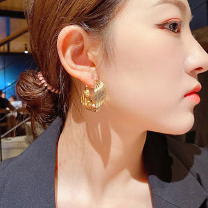 S925 Silver Needle Exaggerated Earrings for Women