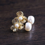S925 Silver Needle Freshwater Pearl Earrings