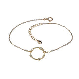Slim & Versatile S925 Silver Plated 14K Bracelet for Women