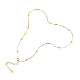 S925 Silver Snake Bone Chain Female Universal Octagonal Chain Gypsophila Column