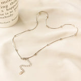 S925 Silver Snake Bone Chain Female Universal Octagonal Chain Gypsophila Column