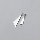 S925 Silver Triangle Sheet Charms for DIY Jewelry Making