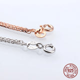 S925 Silver Woman Necklace - Sterling Silver Chain Gift