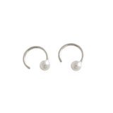 Round Pearl Earrings for Women