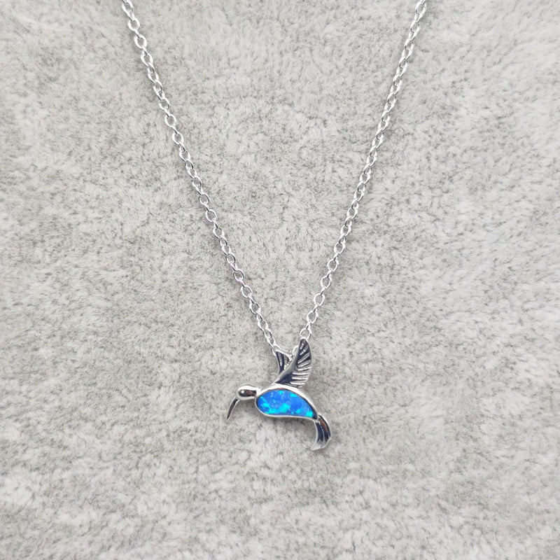 S925 Sterling Silver Aobao Bird Necklace Collarbone Chain