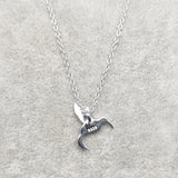 S925 Sterling Silver Aobao Bird Necklace Collarbone Chain