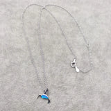 S925 Sterling Silver Aobao Bird Necklace Collarbone Chain