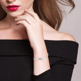 S925 Sterling Silver Angel Wing Bracelet