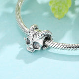 S925 Sterling Silver Beads Gothic Series DIY Bracelet Accessories Loose Beads