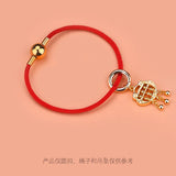 S925 Sterling Silver Button Accessories Mechanical Round Buckle