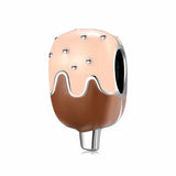 S925 Sterling Silver Ice Cream Enamel Beads DIY Accessories